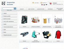 Tablet Screenshot of kpg.ee