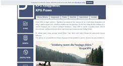 Desktop Screenshot of kpg.net.pl